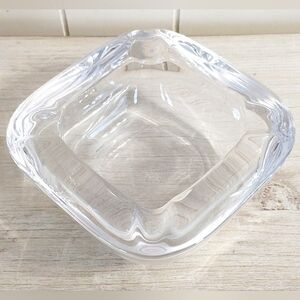 French Art Glass, Catch All Mid-Century Cigar Ashtray by Art Vannes Fance